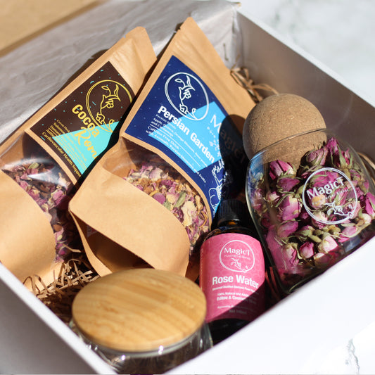 Rosy Romance Collection: Luxury Floral Gift Pack